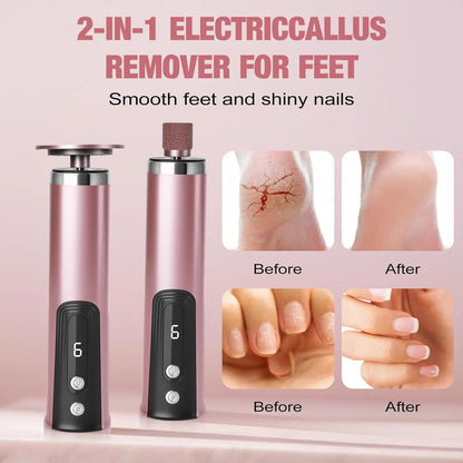 Leviro™ PediGlow Pro 2-in-1 Foot Renewal System