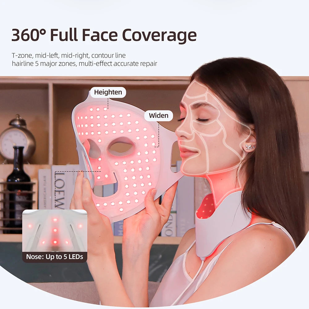 Leviro™ 7 LED Light Therapy Spectral Mask