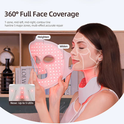 Leviro™ 7 LED Light Therapy Spectral Mask