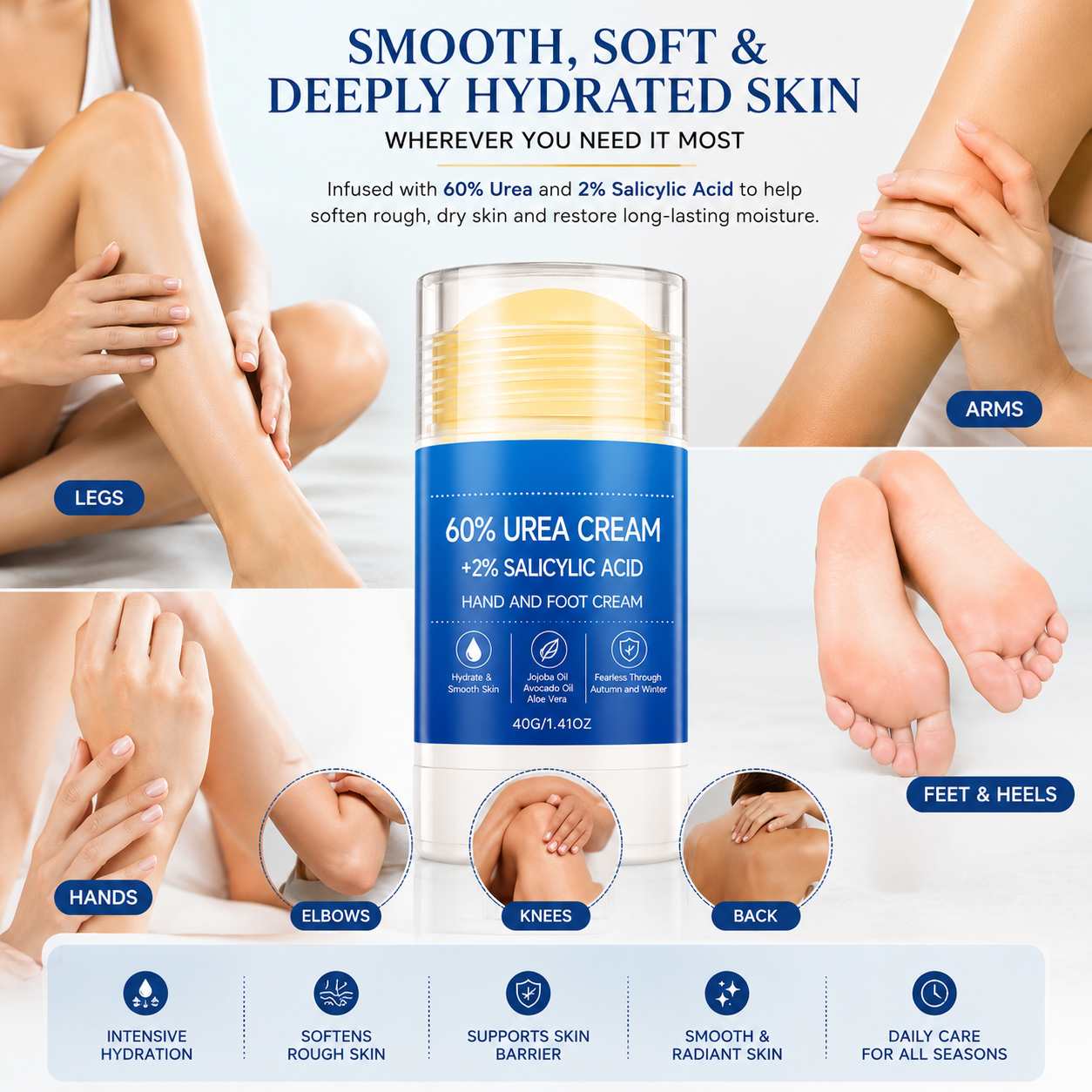 Leviro™ Urea Repair 60 Intensive Aftercare Stick