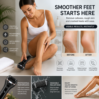 Leviro™ PediSmooth Elite Professional Callus Remover