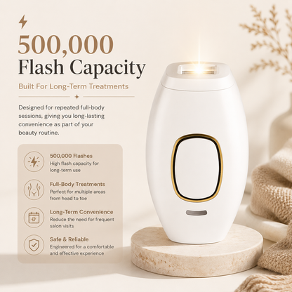 Leviro™ LumiPulse IPL Hair Removal Device