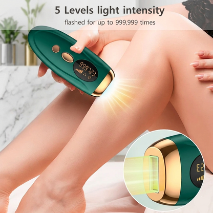 Leviro™ Emerald Pro IPL Hair Removal Device