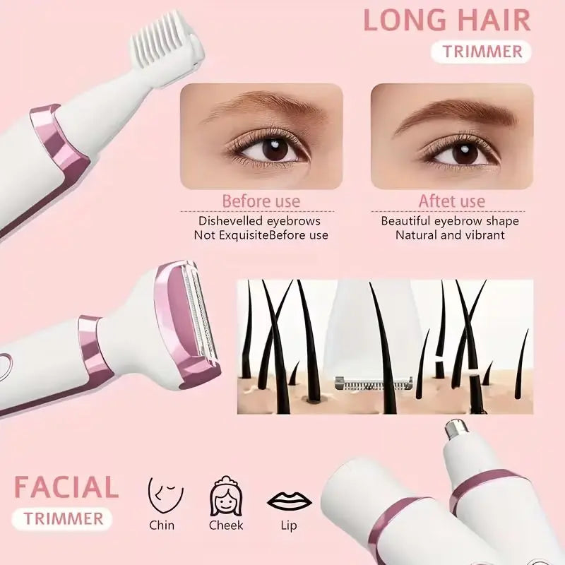 Leviro™ Smooth Touch 4-in-1 Grooming Kit