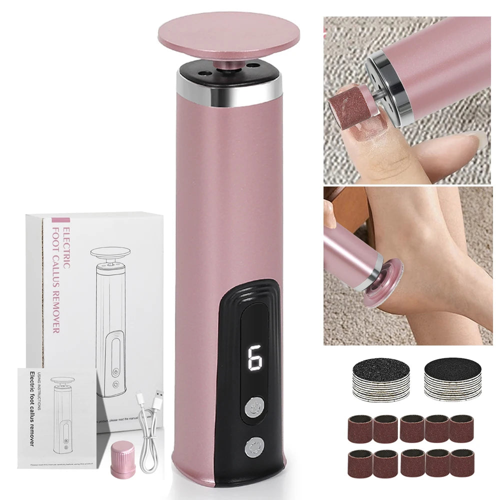 Leviro™ PediGlow Pro 2-in-1 Foot Renewal System