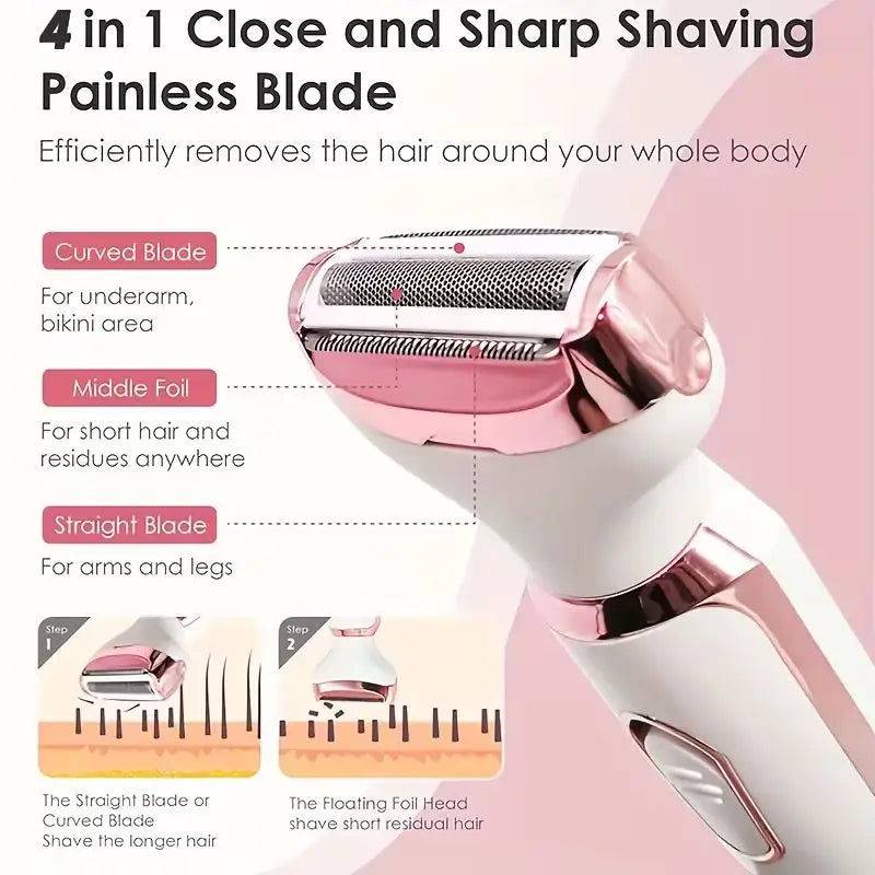 Leviro™ Smooth Touch 4-in-1 Grooming Kit
